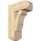 Ekena Millwork Balboa Craftsman Rough Sawn Bracket w/ Offset Brace, Douglas Fir, 8"W x 18"D x 26"H BKT0806X18X26BOA04RDF - alternate 1